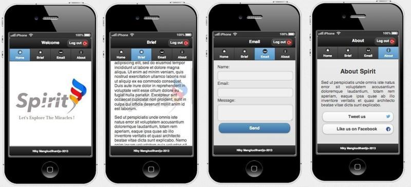 Mobile design with HTML5